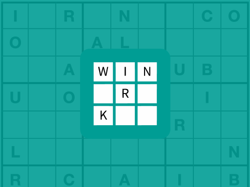 Sudoku mit Buchstaben: Füllen Sie Zeilen, Spalten und 3×3-Felder so, dass jeder Buchstabe genau einmal vorkommt.